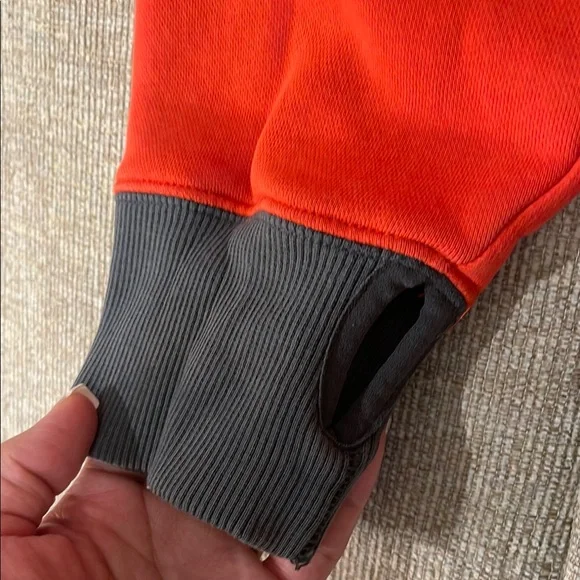 Nike Red and Black Full-Zip Hoodie - Picture 4 of 7